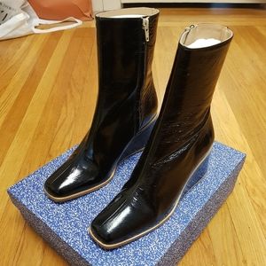 Paloma Wool Callisto Boot - Black Patent Leather